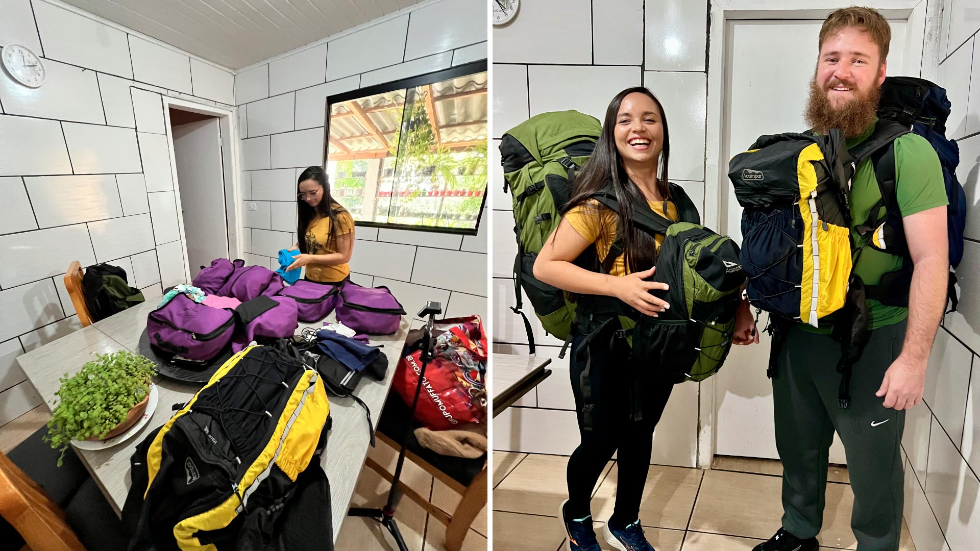 Prontos para iniciar a nossa volta ao mundo