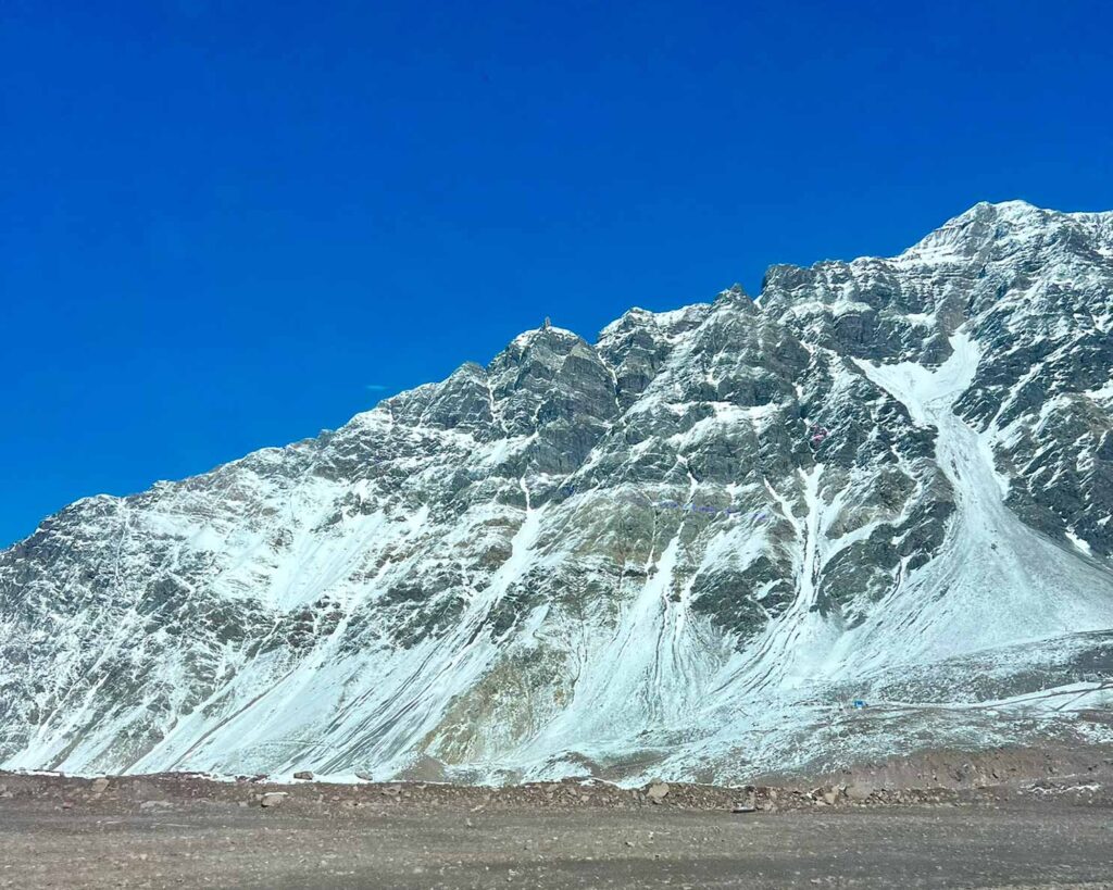 Bela vista da Cordilheira dos Andes - Chile