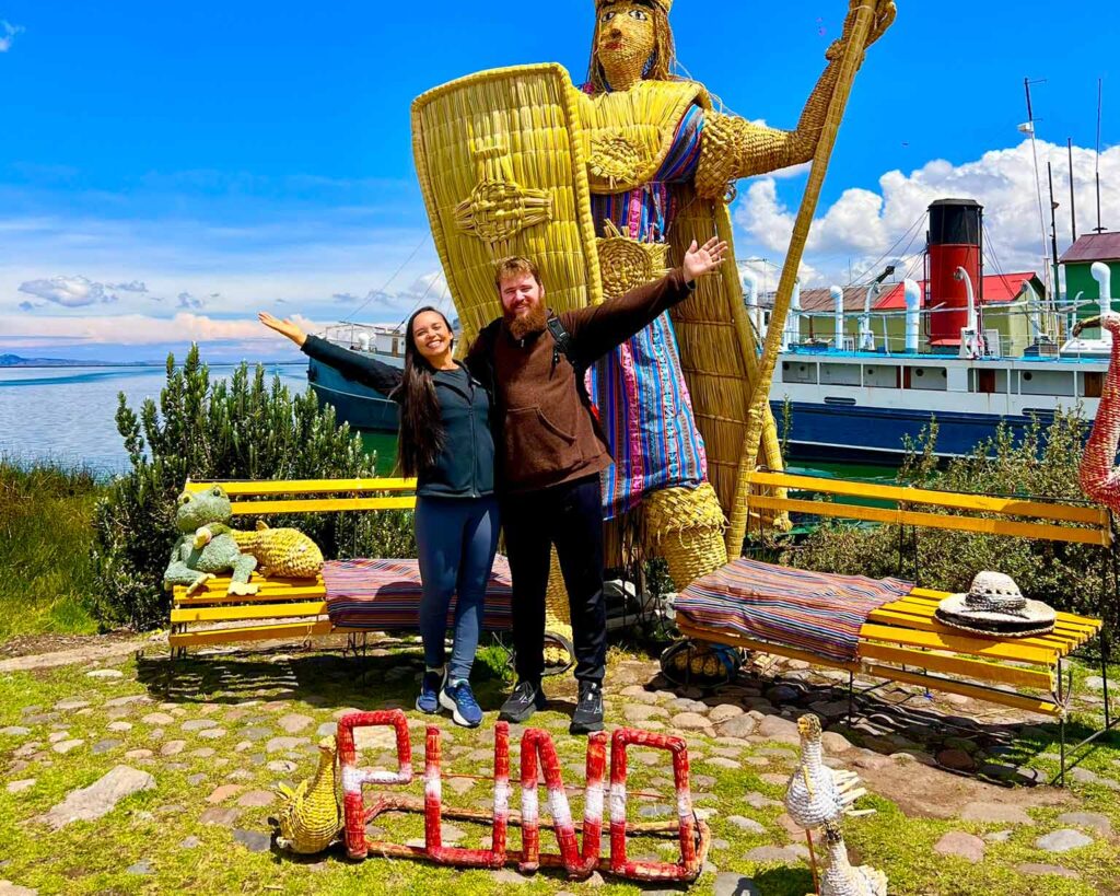 Chegamos na Cidade de Puno 