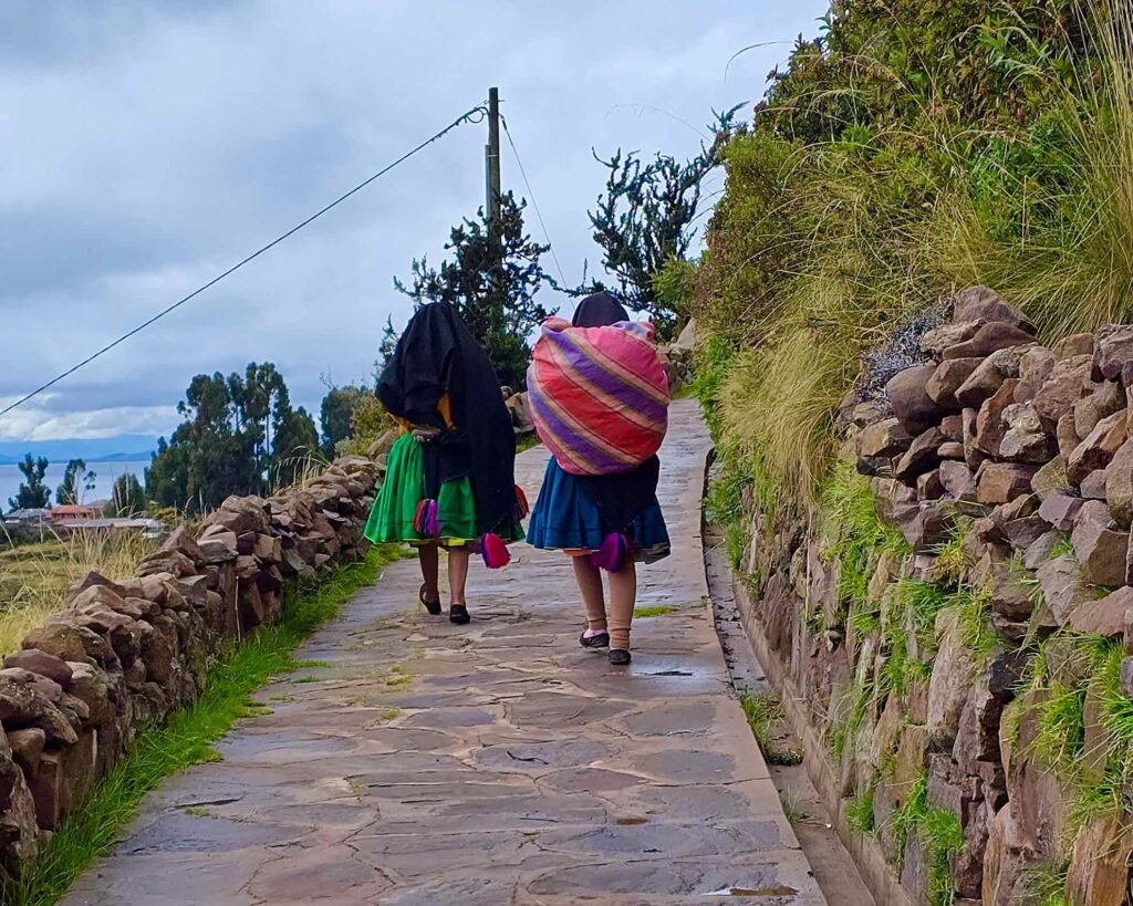 Ilha de Taquile no Lago Titicaca