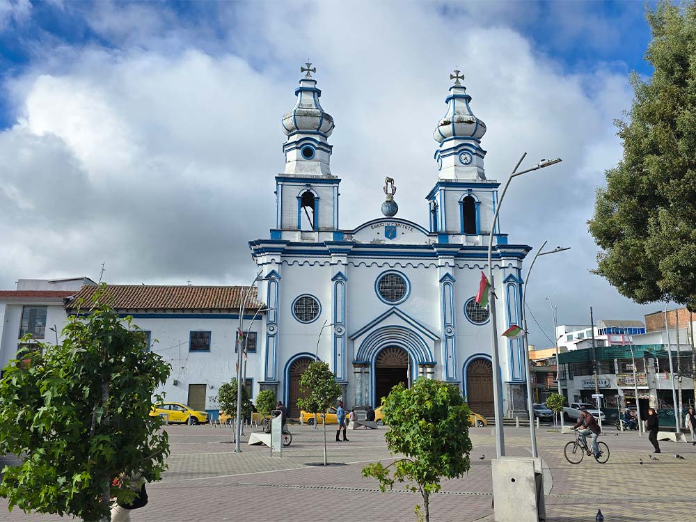 Iglesia de San Felipe Neri na cidade de Ipiales