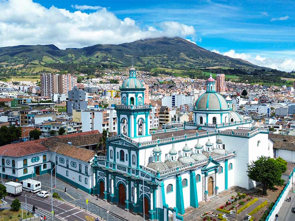 Igreja de San Felipe Neri, localizada na cidade de Pasto, Colômbia.